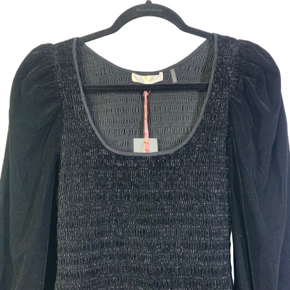 LOVESHACKFANCY Black Dorset Dress - NWT - Picture 5 of 15